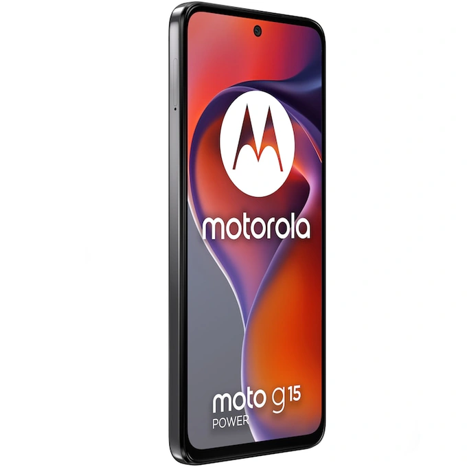 Telefon MOTOROLA moto g15 power, Dual SIM, 256GB, 8GB RAM, 6000 mAh, Gravity Grey - Imagine 5