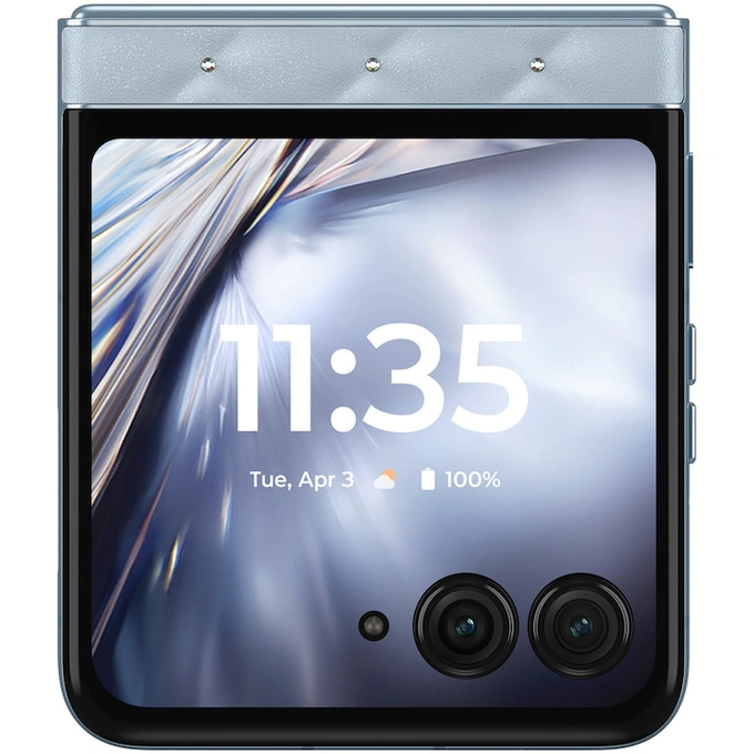 Telefon MOTOROLA Razr 60 5G PB860080RO, 256GB, 8GB RAM, Dual SIM, Ice Melt + Casti Motorola Buds Loop, Swarovski - Imagine 13
