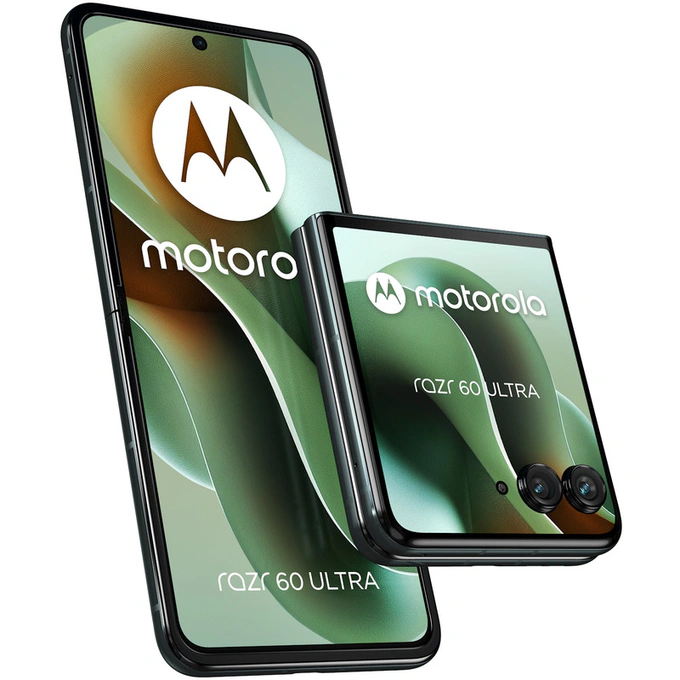 Telefon MOTOROLA Razr 60 Ultra, Dual SIM, 512GB, 16GB RAM, 5G, Pantone Scarab - Imagine 1