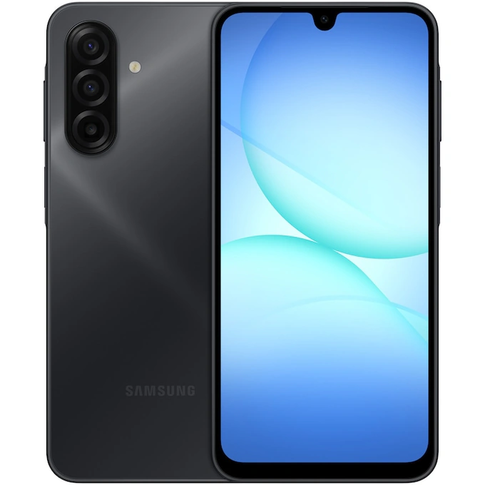 Telefon SAMSUNG Galaxy A17, Dual SIM, 4GB RAM, 128GB, 4G, Black - Imagine 1