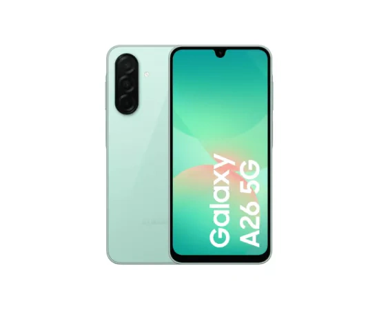 Telefon SAMSUNG Galaxy A26, 5G, 128GB, 6GB RAM, Dual SIM, Mint - Imagine 1
