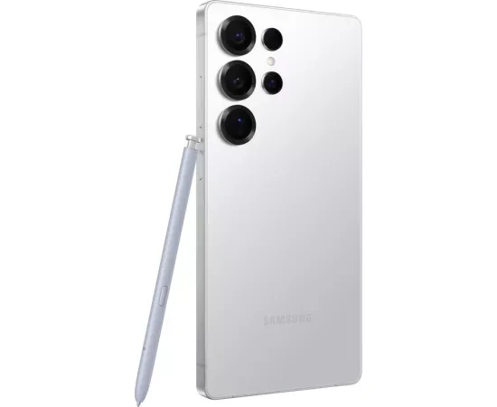 Telefon SAMSUNG Galaxy S25 Ultra, 5G, 512GB, 12GB RAM, Dual SIM, Titanium White Silver - Imagine 7