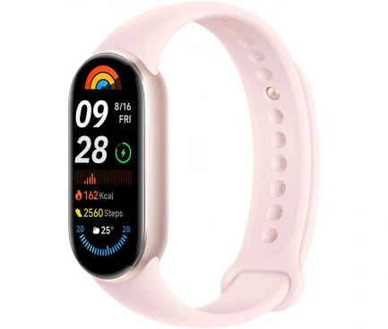Bratara fiteness XIAOMI 9, Bluetooth, Lungime curea 135-210 mm, Mystic Rose - Imagine 1
