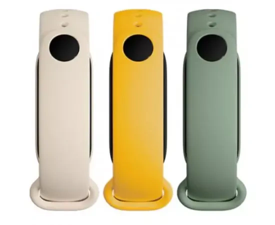 Curea Bratara XIAOMI Mi Smart Band 6 Ivory/Yellow/Olive - 3 bucati - Imagine 1