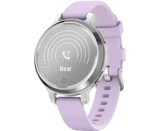 Smartwatch GARMIN Lily 2 Active, Bluetooth, Curea din Silicon, Purple - Imagine 1