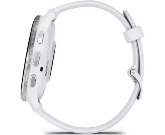 Smartwatch GARMIN Venu 3, 45 mm, Wi-Fi/Bluetooth, Curea din Silicon de 22 mm, Whitestone - Imagine 5