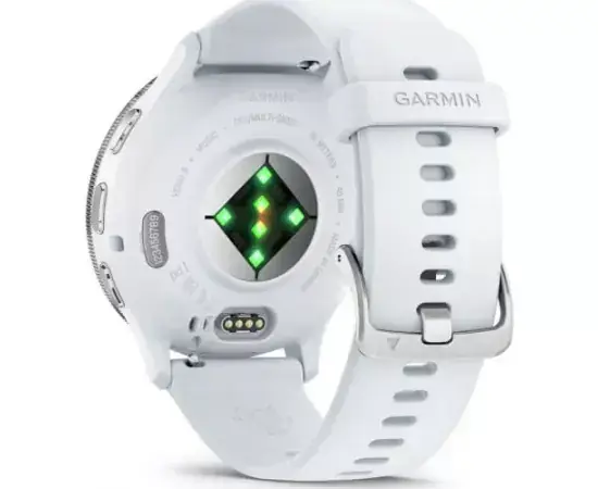 Smartwatch GARMIN Venu 3, 45 mm, Wi-Fi/Bluetooth, Curea din Silicon de 22 mm, Whitestone - Imagine 6