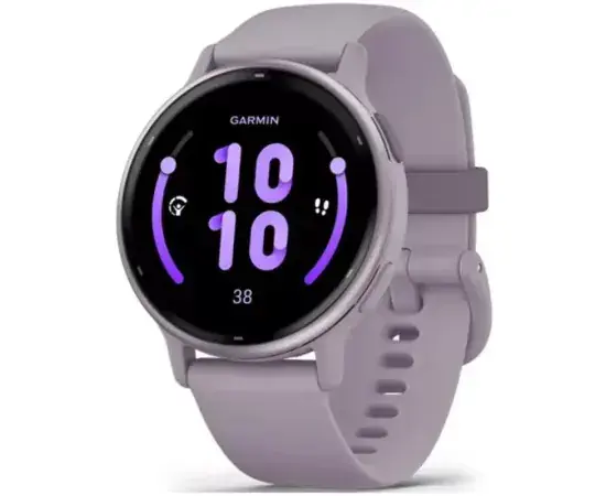 Smartwatch GARMIN Vivoactive 5 010-02862-13, Android/iOS, 42 mm, Bluetooth/GPS, Silicon, Metallic Orchid - Imagine 1