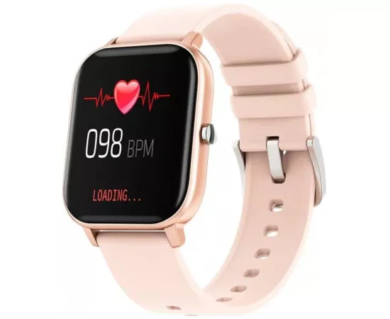 Smartwatch MAXCOM FW35 AURUM GOLD, 36 mm, Android/iOS, Bluetooth, Silicon, Gold - Imagine 3