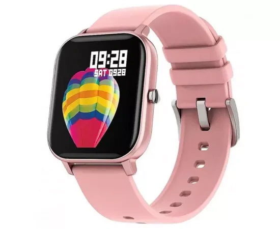 Smartwatch MAXCOM FW35 AURUM PINK GOLD, Android/iOS, Bluetooth, 36 mm, Silicon, Pink/Gold - Imagine 1