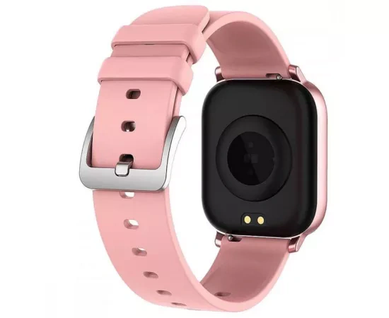 Smartwatch MAXCOM FW35 AURUM PINK GOLD, Android/iOS, Bluetooth, 36 mm, Silicon, Pink/Gold - Imagine 4