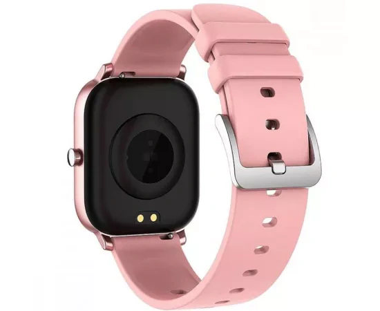 Smartwatch MAXCOM FW35 AURUM PINK GOLD, Android/iOS, Bluetooth, 36 mm, Silicon, Pink/Gold - Imagine 5