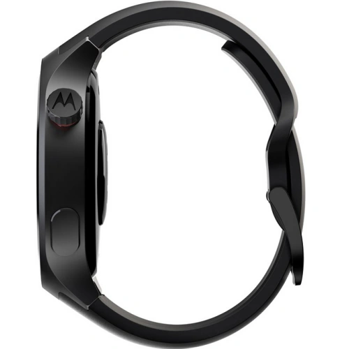 Smartwatch Motorola Moto Watch PG38C08254, 1.43 inch, Curea Silicon, Matte Black - Imagine 4
