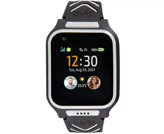 Smartwatch MyKi 4, 1.4", Android/iOS, 4G, Black/Grey - Imagine 1