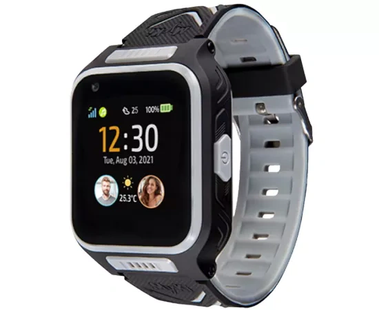 Smartwatch MyKi 4, 1.4", Android/iOS, 4G, Black/Grey - Imagine 3