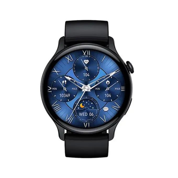 Smartwatch XO J6, Bluetooth 5.0, Black - Imagine 1