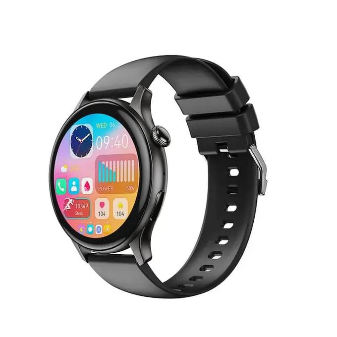 Smartwatch XO J6, Bluetooth 5.0, Black - Imagine 3