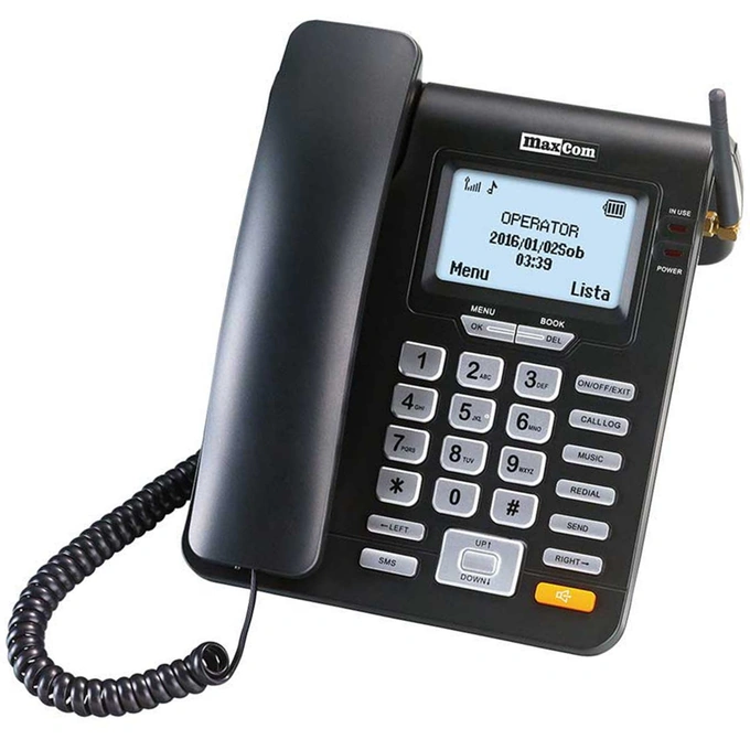 Telefon fix cu SIM MAXCOM MM28DHS, Ecran 2.8", 2G - Imagine 1
