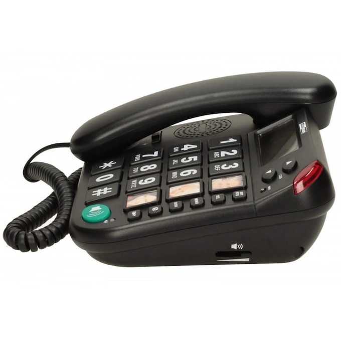 Maxcom Telefon fix MAXCOM KXT480, Black - IT-Fashion.ro