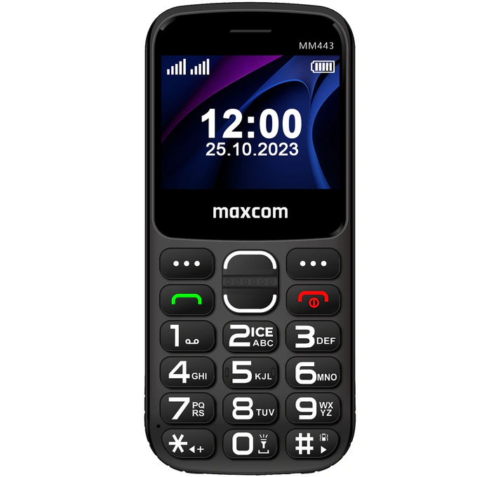 Maxcom Telefon mobil MAXCOM MM443, 4G, Dual SIM, Black - IT-Fashion.ro