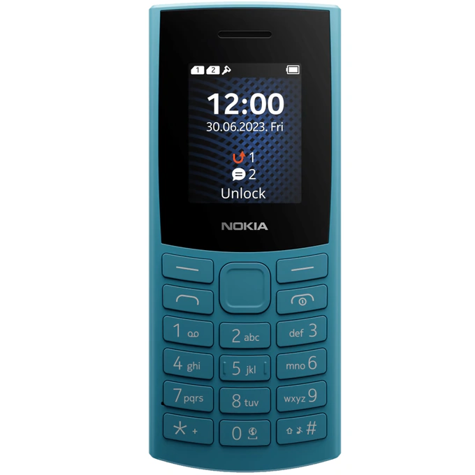 Telefon mobil NOKIA 105 4G (2023), Dual SIM, Ocean Blue - Imagine 3