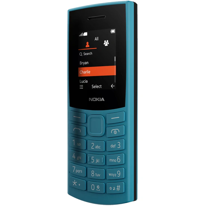 Telefon mobil NOKIA 105 4G (2023), Dual SIM, Ocean Blue - Imagine 4