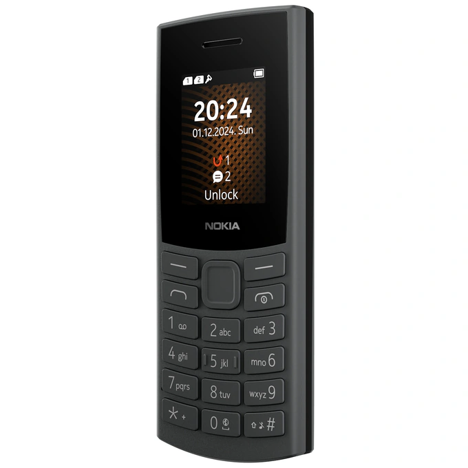 Telefon mobil NOKIA 105 4G (2024), Dual SIM, Charcoal - Imagine 3