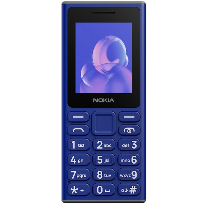 Nokia Telefon moil NOKIA 105 (2024), 2G, Dual SIM, Blue - IT-Fashion.ro