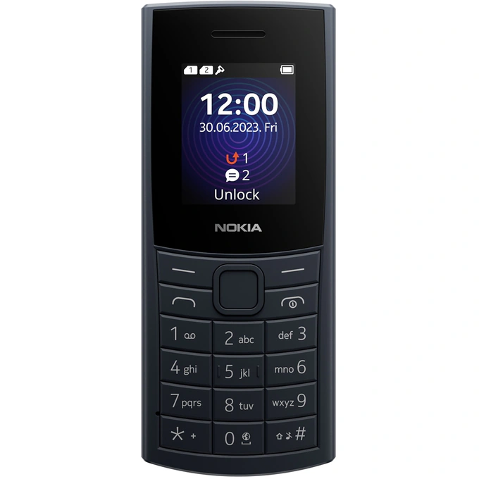 Telefon Nokia 110 4G (2024) Midnight Blue – Simplitate modernă și conectivitate 4G - Imagine 1