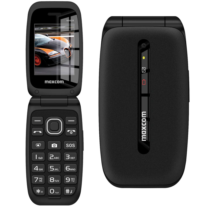 Telefon mobil MAXCOM MM828, 4G, Dual SIM, Black - Imagine 1
