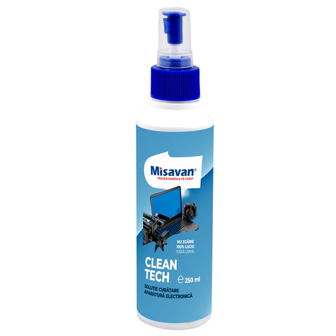 Solutie Curatare Ecrane MISAVAN 6422768023208, 250ml - Imagine 1