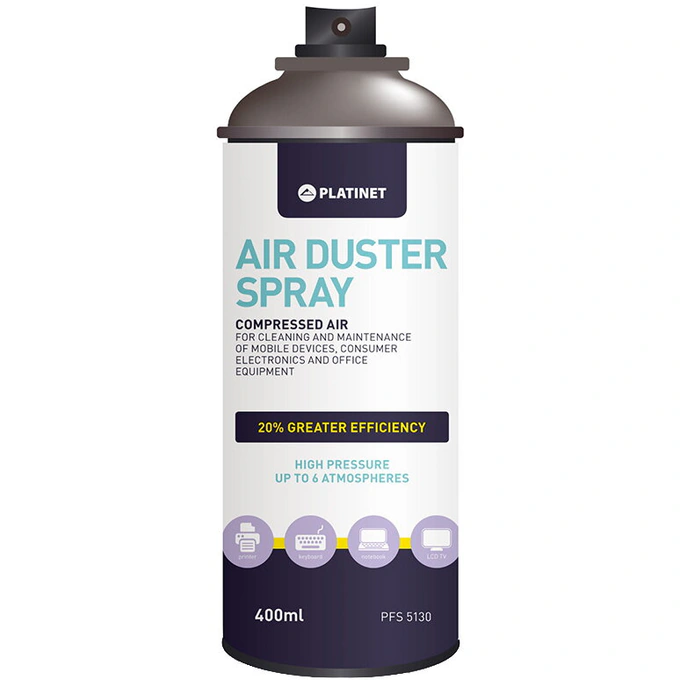 Spray Aer Comprimat PLATINET PFS5130, 400ml - Imagine 1