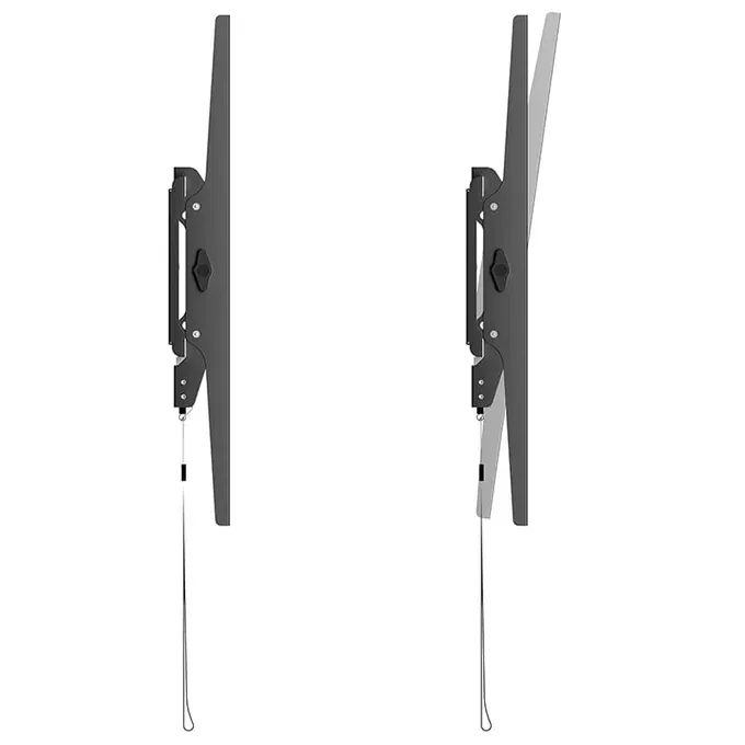 Suport TV cu inclinare CABLETECH UCH0120-1, 32"- 75", Black - Imagine 3