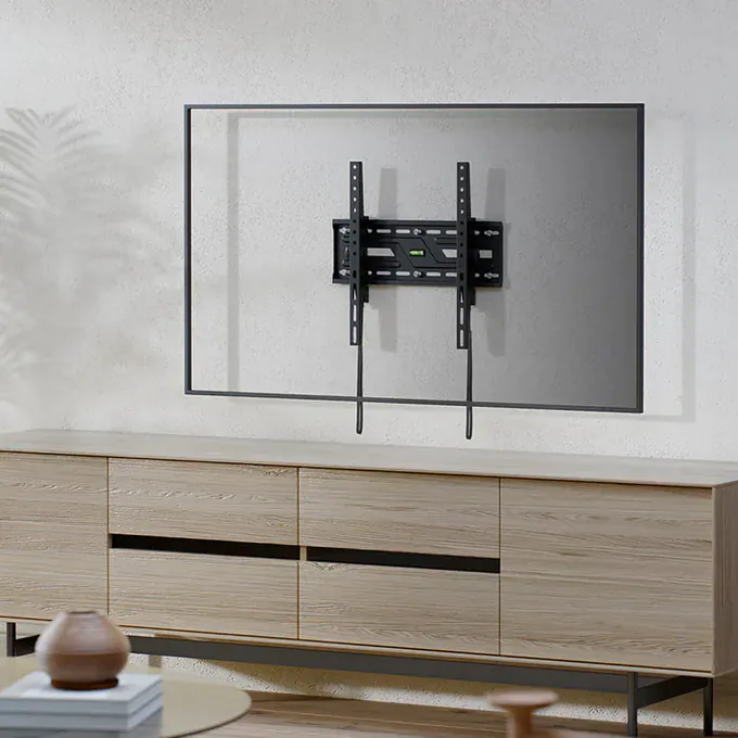 Suport TV cu inclinare CABLETECH UCH0120-1, 32"- 75", Black - Imagine 7