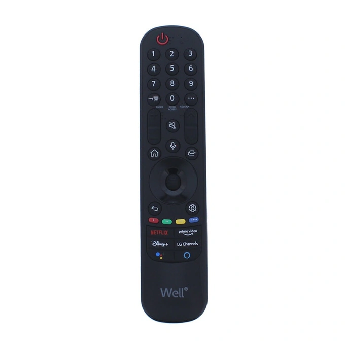 Telecomanda universala pentru televizoare LG, Well RC-UNIV-LG02-WL, Black - Imagine 1