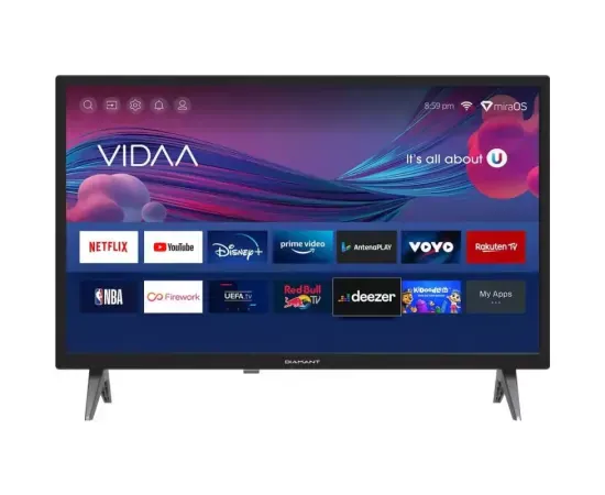 Televizor DLED Smart DIAMANT 32HL4330H/C, HD, 80 cm, Negru - Imagine 1