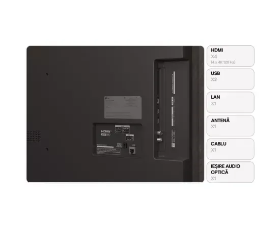 Televizor LED LG OLED55B53LA.AEU (Gama 2025), 4K Ultra HD, 139 cm, Negru - Imagine 6