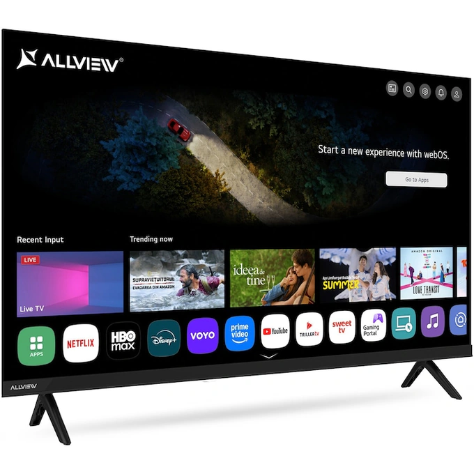 ALLVIEW Televizor LED Smart ALLVIEW 32WiPlay6301-H, 80 cm, WebOS, HD, Clasa E, Black - IT-Fashion.ro