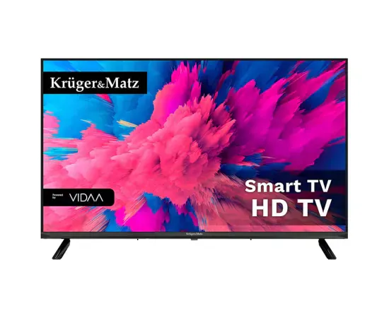 Televizor LED Smart KRUGER & MATZ KM0232HD-V2, HD, 81 cm, Negru - Imagine 1
