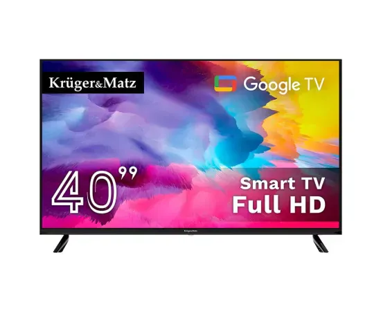 Televizor LED Smart KRUGER & MATZ KM0240FHD-SA, Full HD, 101 cm, Negru - Imagine 1