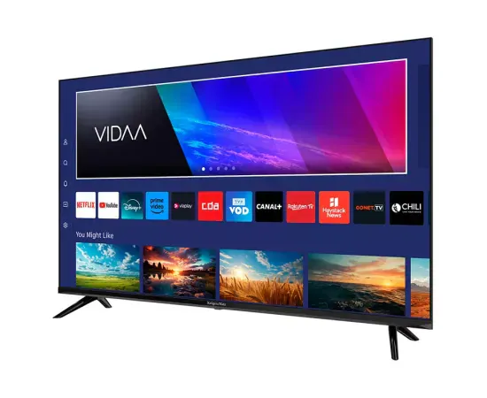 Televizor LED Smart KRUGER & MATZ KM0240FHD-V2, Full HD, 101 cm, Negru - Imagine 2
