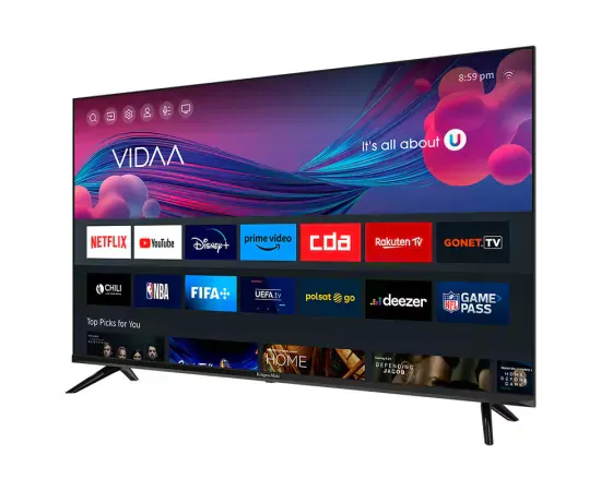 Televizor LED Smart KRUGER & MATZ KM0243FHD-V2, Full HD, 108 cm, Negru - Imagine 2