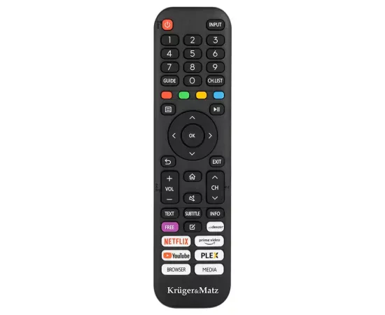 Televizor LED Smart KRUGER & MATZ KM0243FHD-V2, Full HD, 108 cm, Negru - Imagine 7