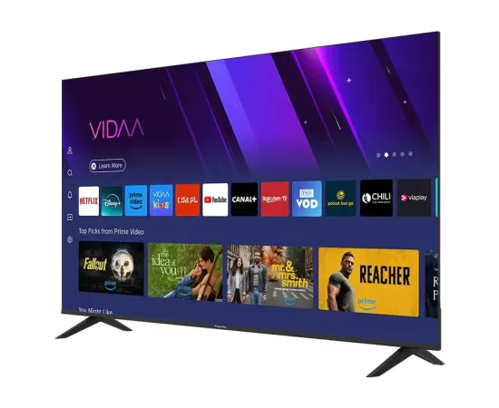 Televizor LED Smart KRUGER & MATZ KM0265UHD-V2, 4K Ultra HD, 165 cm, Negru - Imagine 2