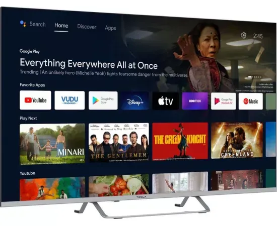 Televizor LED Smart TESLA 65E635SUS, 4K Ultra HD, 165cm, Argintiu - Imagine 2