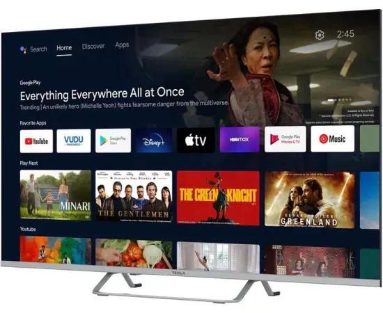 Televizor LED Smart TESLA 65E635SUS, 4K Ultra HD, 165cm, Argintiu - Imagine 3