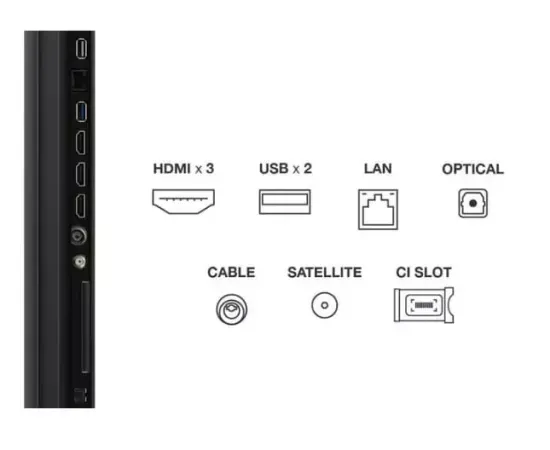 Televizor Mini LED SMART TCL 55C61KS, 4K Ultra HD, 139cm, Negru - Imagine 4