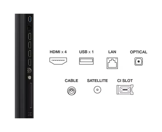 Televizor Mini LED TCL 55Q7C, 4K Ultra HD, 138 cm, Negru - Imagine 6