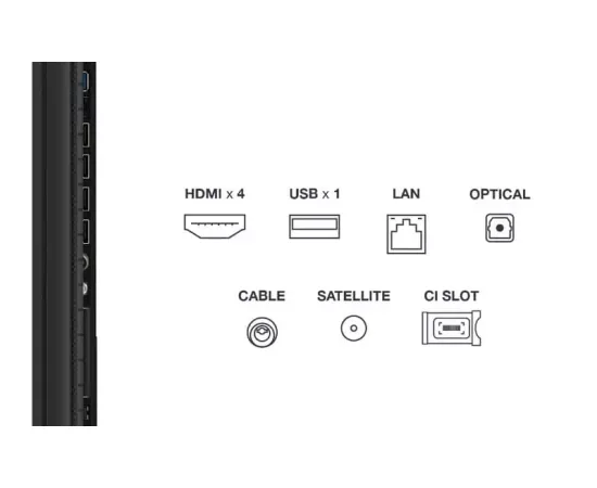 Televizor QLED SMART TCL 85T8C, 4K Ultra HD, 216cm, Negru - Imagine 6