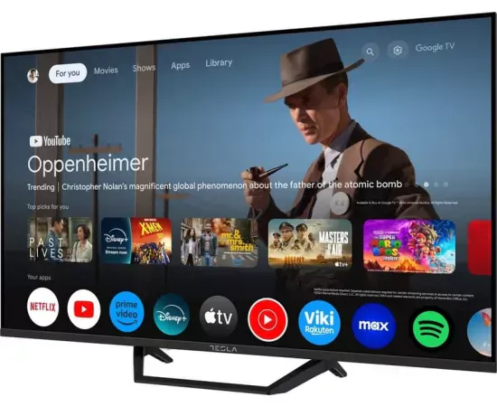 Televizor Smart DLED TESLA 43E655BUS, 109 cm, UHD, Google TV - Imagine 3